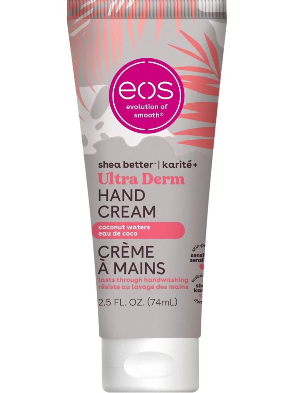 eos Shea Better Hand Cream- Coconut Waters, Hand Lotion & Skin Care, 2.5 oz